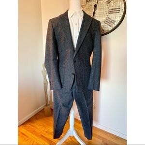 J Crew mens wool suit 38S jacket w altered 30W/28L pants. Can be made longer.